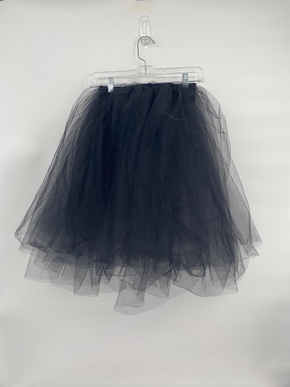 Balera Mesh Black Ballet Dance Skirt Childrens Size Medium Large Elastic Waist